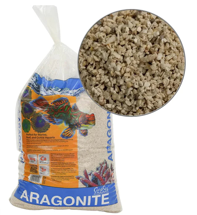 CaribSea Aragonite Reef Sand, 30lb *DRY* (Non-Live Substrate)